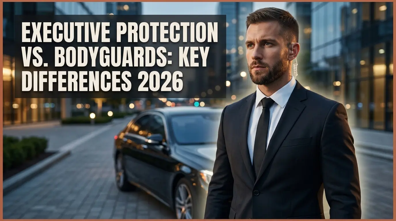 Executive Protection vs Bodyguards