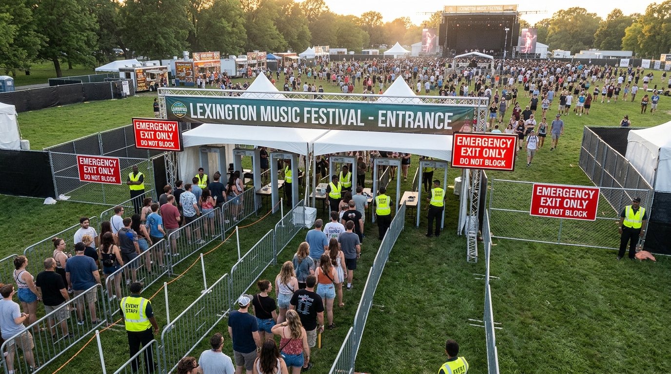 Crowd Management in Lexington