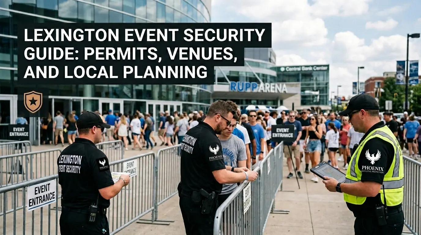 Lexington Event Security Guide