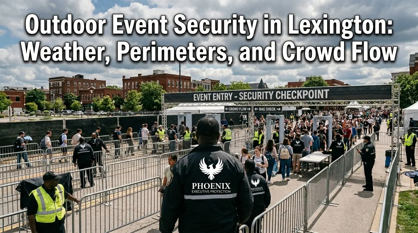 Outdoor Event Security in Lexington