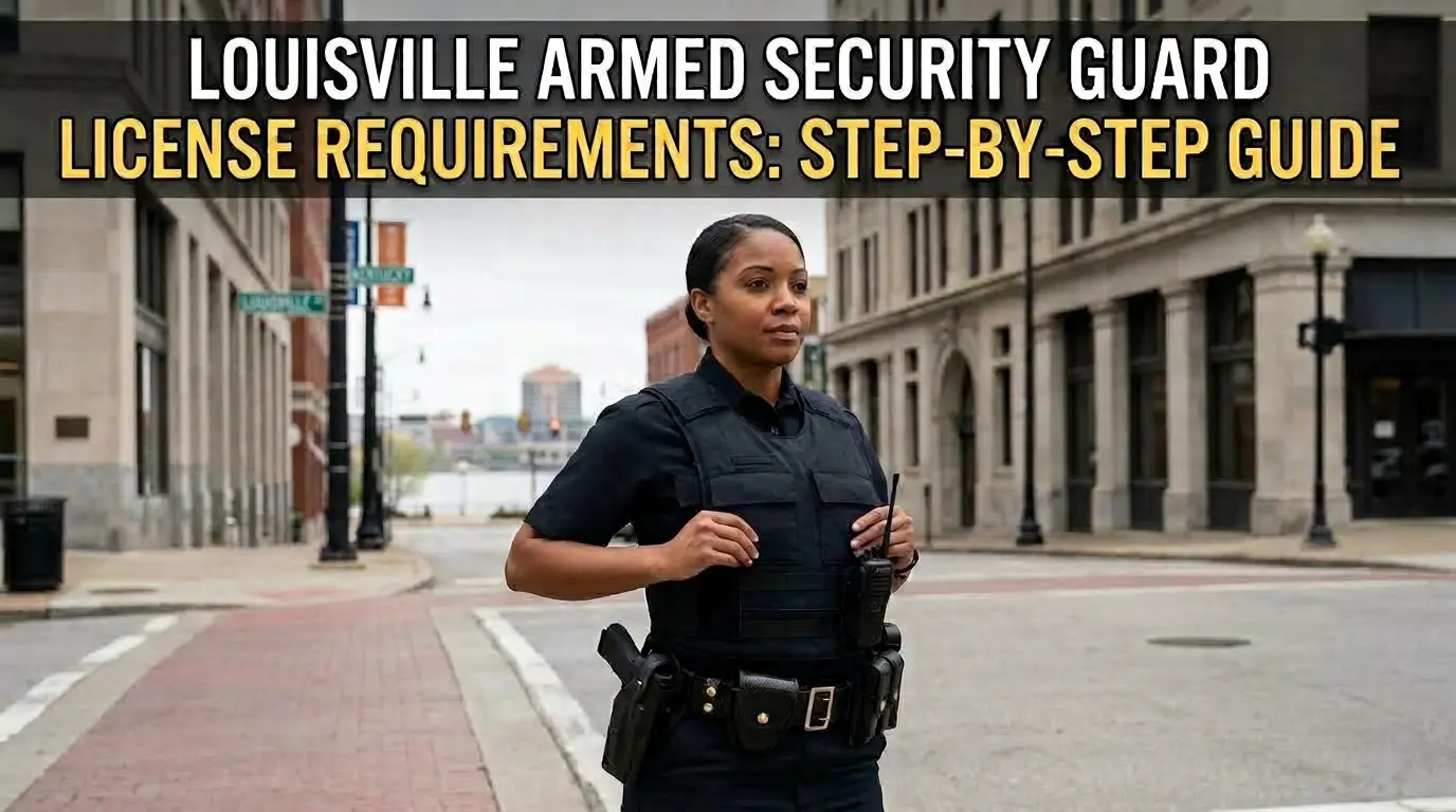 Louisville Armed Security Guard License Requirements